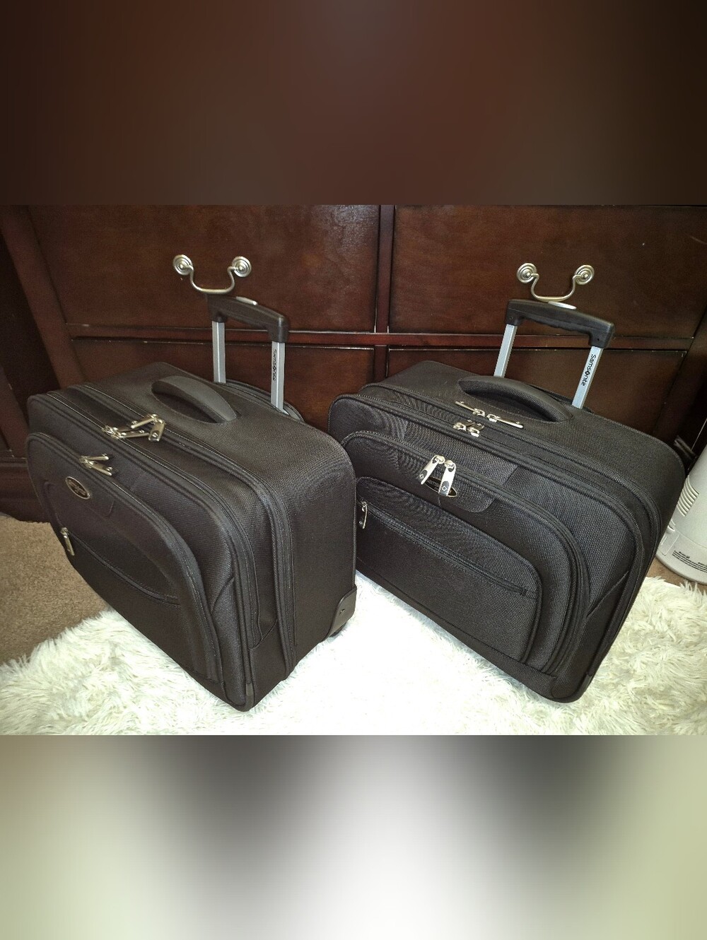 Like-New! Samsonite 1910 Series Wheeled Business Case Travel Bag 18" Carry-On